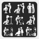 Recherche de de salon de coiffure autocollants Barbier