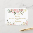 Recherche de jolie femme cartes postales Demoiselle d'honneur