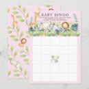 Recherche de bingo invitations Jungle