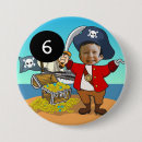 Recherche de bateau de pirates badges Enfants