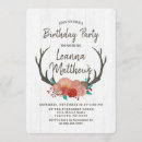 Recherche de deer invitations Rustique