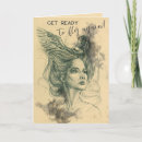 Recherche de visage de crâne cartes postales Imaginaire