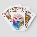 Recherche de hiboux jeux de cartes Faune