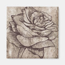 Recherche de encre de dessin magnets Fleur