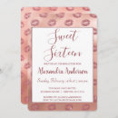 Recherche de rouge lèvres invitations 16 ans