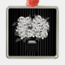 Recherche de rose blanc noir ornements Gothique