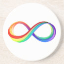 Recherche de symbole dessous de verres Arc en ciel