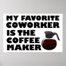 Recherche de collègue posters Café