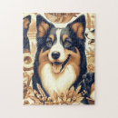Recherche de chiens de berger australiens puzzles Chiot