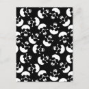 Recherche de crâne noir et blanc cartes postales Pour tous