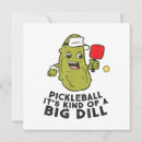 Recherche de pickleball remerciements cartes Pickball