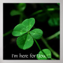 Recherche de trèfle irlandais posters Chanceux