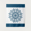 Recherche de mandala bleu art Moderne