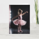 Recherche de ballerina anniversaire cartes Petite fille