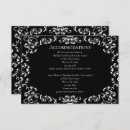 Recherche de halloween mariage accompagnement cartes Noir