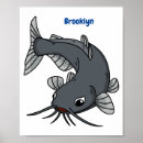 Recherche de poissons de chat posters Pour enfants