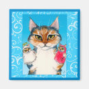 Recherche de noël de chat magnets Pour elle