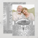 Recherche de rose argent invitations Élégant