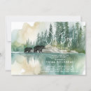 Recherche de cub baby shower invitations Aquarelle