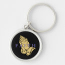 Recherche de mains de prière porteclés Chrétien