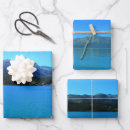 Recherche de lakes papier cadeau Bleu