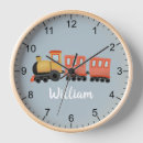 Recherche de trains horloges Pour enfants