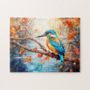 Recherche de martin pêcheur puzzles Nature