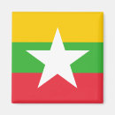 Recherche de birmanie magnets Drapeau de la birmanie