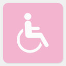 Recherche de mobilité autocollants Fauteuil roulant