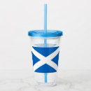 Recherche de drapeau d mugs verres bouteilles Écossaise