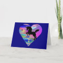Recherche de paysage lunaire vœux cartes Cheval