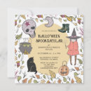Recherche de lanterne halloween invitations Chat noir