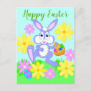 Recherche de oeuf de lapin de pâques cartes postales Pour elle
