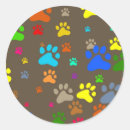 Recherche de piste autocollants Chat