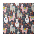 Recherche de pas un lama carreaux Péruvien