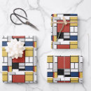 Recherche de mondriaan papier cadeau Moderne