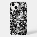 Recherche de crâne effrayant iphone coques Gothique