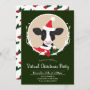 Recherche de cow noël invitations Vache