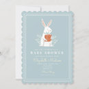 Recherche de lapin bleu invitations Pâques