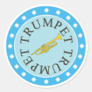 Recherche de trompette autocollants Instrument