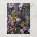 Recherche de fleur chrysanthème cartes postales Peinture