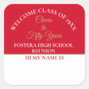 Recherche de réunion autocollants Rouge