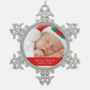 Recherche de first photo ornements Noël des bébés