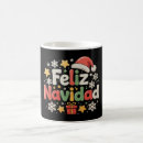 Recherche de noël espagnol tasses Drôle
