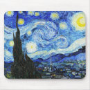Recherche de peinture van gogh tapis souris La nuit étoilée