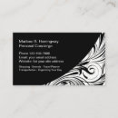 Recherche de services personnels cartes visite Concierge