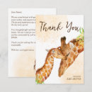 Recherche de girafe mignonne vœux cartes Safari