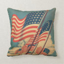 Recherche de drapeau des etats unis coussins Blanc et bleu rouges
