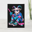 Recherche de bâtons de hockey vœux cartes Gardien de but