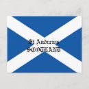Recherche de drapeaux écossais cartes postales Saltire